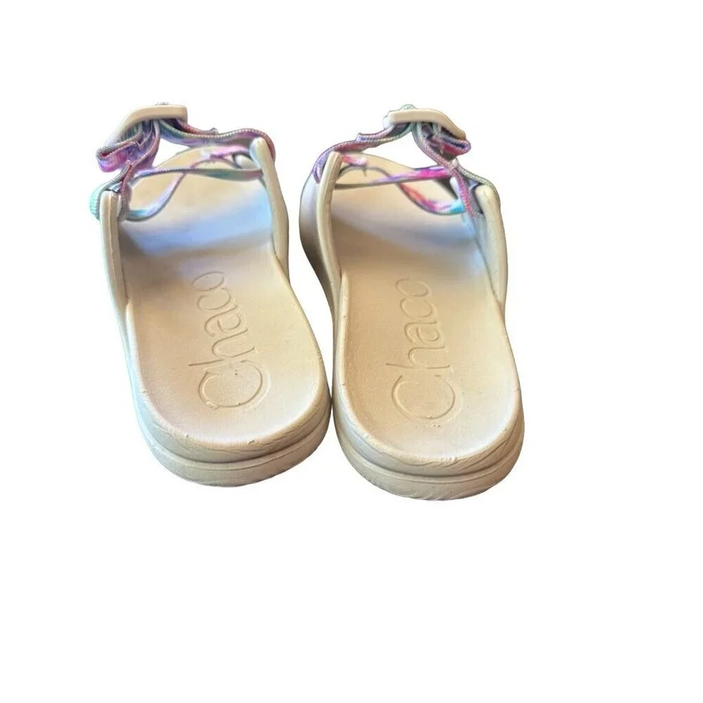 Chaco Kids' K3‎ Sandals Tie-Dye Straps Double Buckle Slip-On